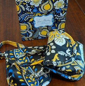 Vera Bradley 2 pacifier holders & petite photo duo